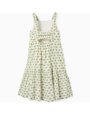 ZIPPY žalsva suknelė (3/4-13/14 m) iš priekio