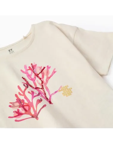 ZIPPY marškinėliai mergaitei Koralai (3/4-13/14 m) iš priekio ZIPPY marškinėliai mergaitei Koralai (3/4-13/14 m) iš priekio