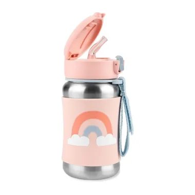 Skip Hop nerūsējošā tērauda dzeramā pudele Rainbow, 350 ml - Lapute.lt