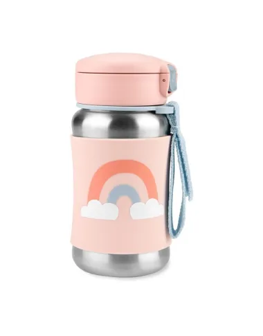 Skip Hop nerūsējošā tērauda dzeramā pudele Rainbow, 350 ml - Lapute.lt