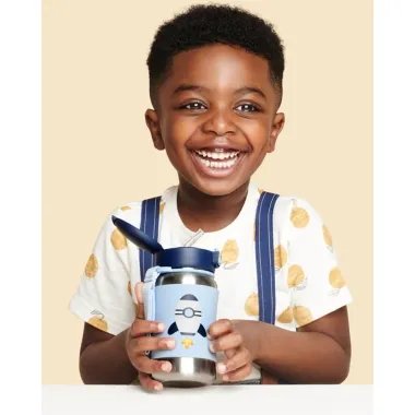 Skip Hop nerūsējošā tērauda ūdens pudele Rocket, 350 ml - Lapute.lt