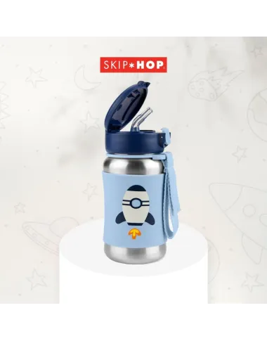 Skip Hop nerūsējošā tērauda ūdens pudele Rocket, 350 ml - Lapute.lt Skip Hop nerūsējošā tērauda ūdens pudele Rocket, 350 ml - Lapute.lt