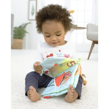 Skip Hop veiklos knygutė kūdikiams Kiškis ir sėdintis vaikas