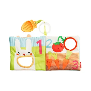 Skip Hop veiklos knygutė kūdikiams Kiškis atversta