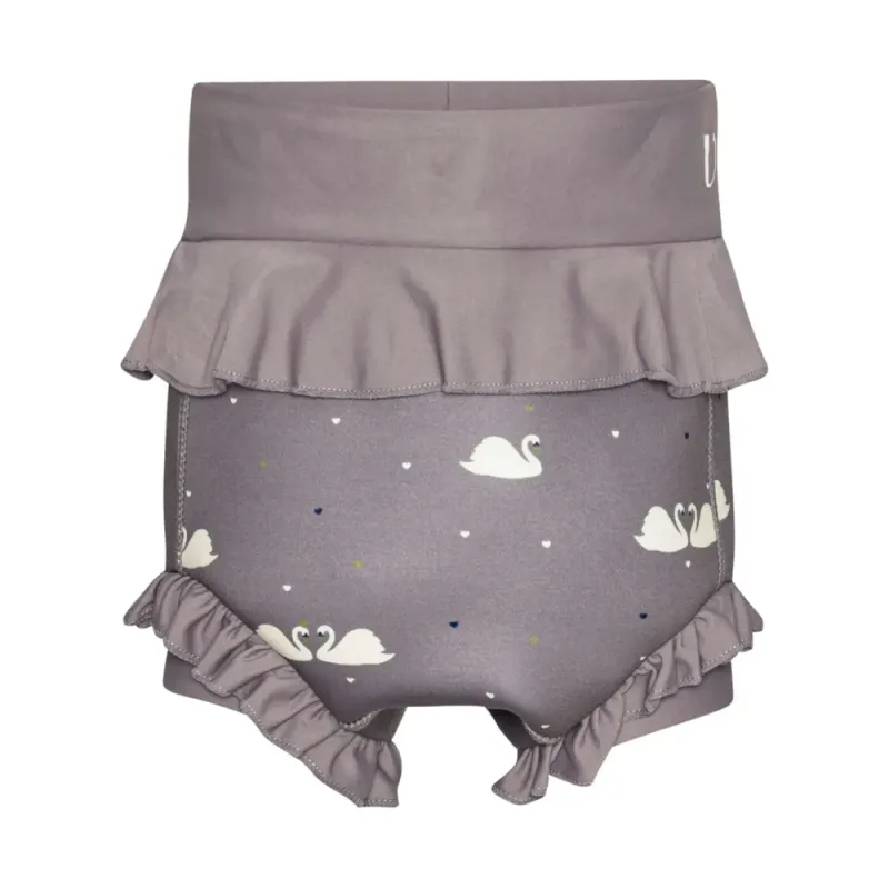 Maudymosi šortai mergaitėms Gulbės (0-4 m.)