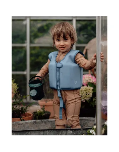 Mėlyna plaukimo liemenė vaikams (1-8 m.) - didesnė liemenė