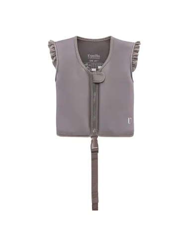 Ruda plaukimo liemenė mergaitėm Gulbė (1-8 m.) iš nugaros