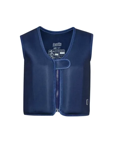 Mėlyna plaukimo liemenė vaikams Rajos (1-8 m.) iš nugaros