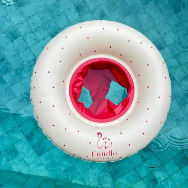 Sarkans piepūšamais peldriņķis bērniem (1-3 m) - Lapute.lt