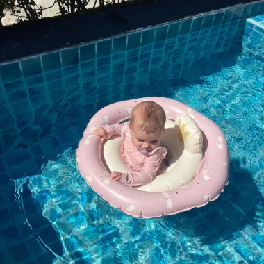 Piepūšamais peldriņķis bērniem Vardes (1-2 m)