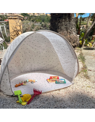 Uznirstoša brūna telts bērniem Uznirstoša brūna telts bērniem