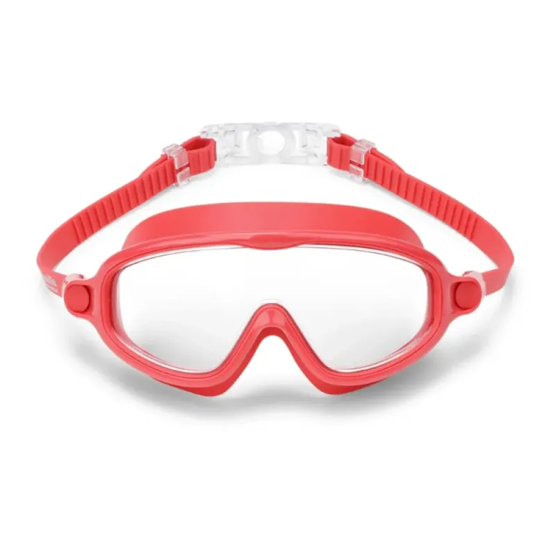 Sarkanas platas peldbrilles bērniem (3-8 gadi) - Lapute.lt