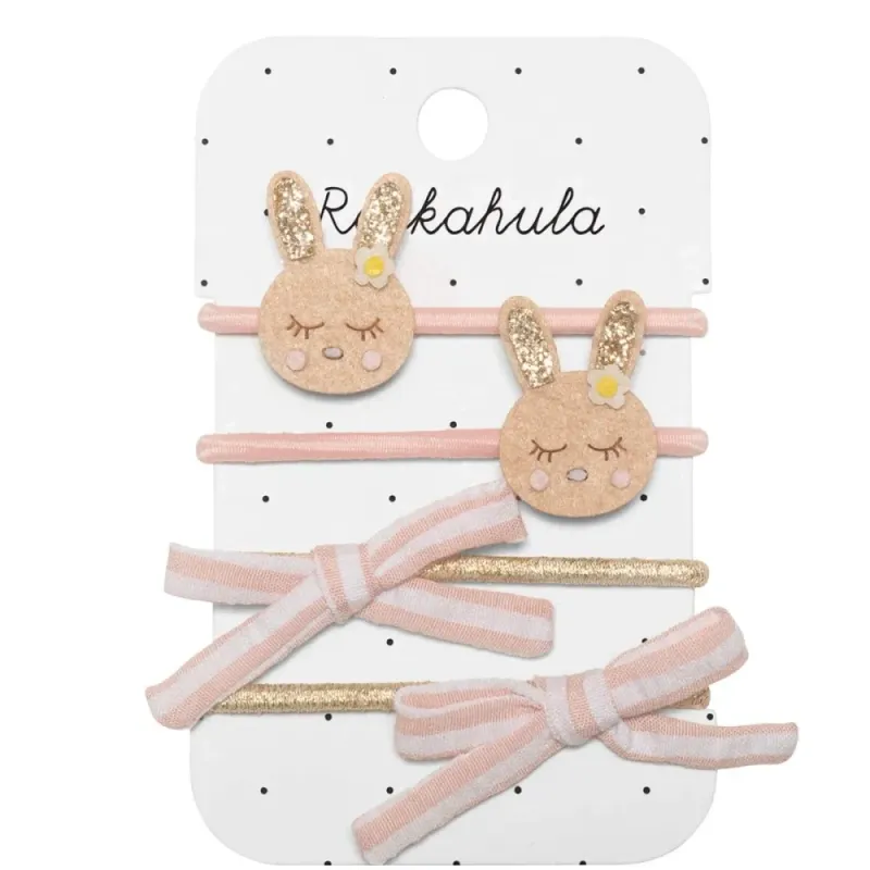 Matu saites meitenēm Zaķi (4 gab.)