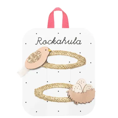 Plaukų segtukai Paukštelis (2 vnt.)