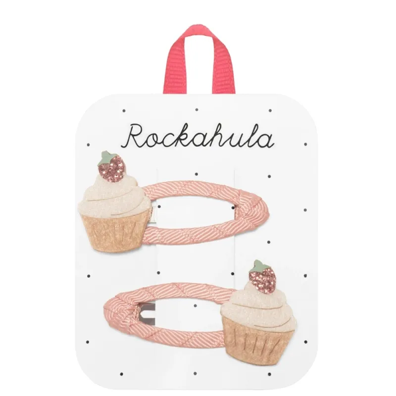 Matu sprādzes Cupcakes (2 gab.)