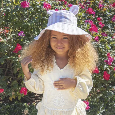 Vasaras cepure meitenēm Bunny (3-10 gadi)