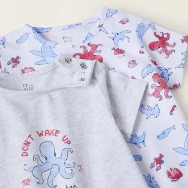 ZIPPY romperiai Aštuonkojis (1/3-18/24 mėn) iš arti abu