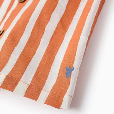 ZIPPY dryžuoti marškiniai (6/9-24/36 mėn) iš arti