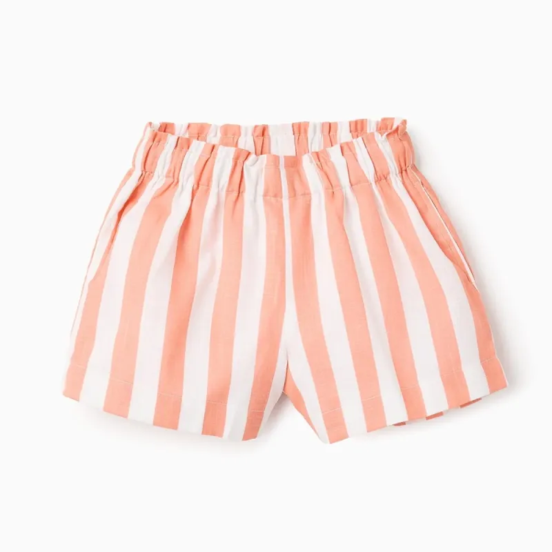 ZIPPY svītraini šorti meitenēm (3/4-13/14 m) - Lapute.lt