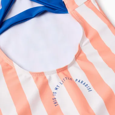 ZIPPY dryžuotas maudymosi kostiumėlis (3/4-13/14 m) iš arti