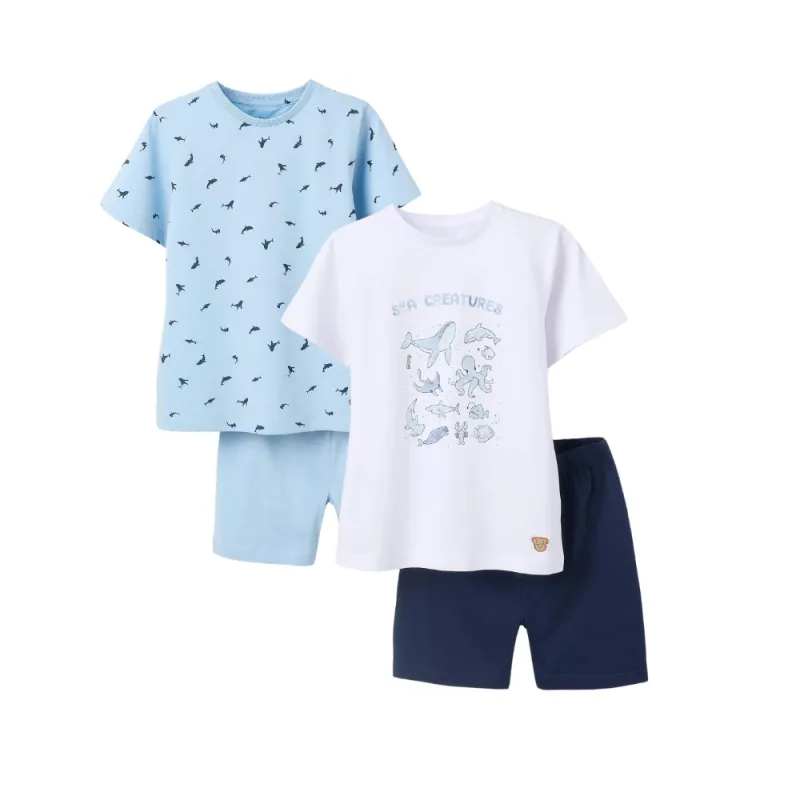 ZIPPY pižamų rinkinys Rykliai (3/4-11/12 m)