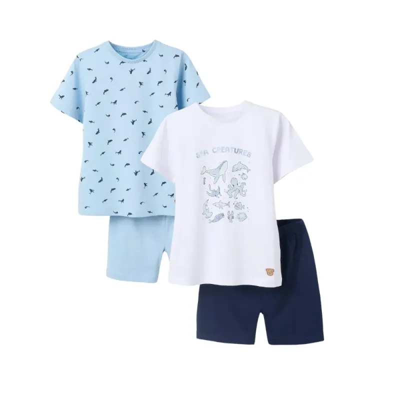 ZIPPY pižamų rinkinys Rykliai (3/4-11/12 m)