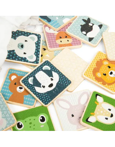 Bigjigs koka domino ferma - Izglītojošas spēles - Lapute.lt