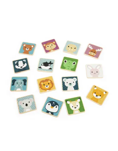 Bigjigs koka domino ferma - Izglītojošas spēles - Lapute.lt