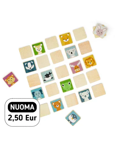 Bigjigs koka domino ferma - Izglītojošas spēles - Lapute.lt