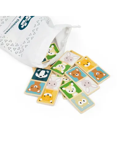 Bigjigs koka domino ferma - Izglītojošas spēles - Lapute.lt