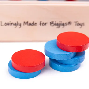 Bigjigs koka puzles - Puzles bērniem - Lapute.lt