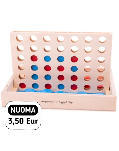 Bigjigs koka puzles - Puzles bērniem - Lapute.lt