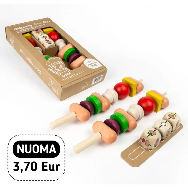 Milaniwood bBQ Party - Koka izglītojošas spēles - Lapute.lt