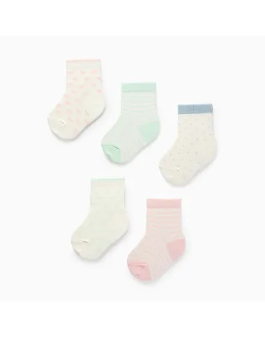 ZIPPY kojinės mergaitei Širdelės, 5 poros (15-22)