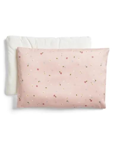 ergoPouch rozā bērnu spilvens Gėlytės
