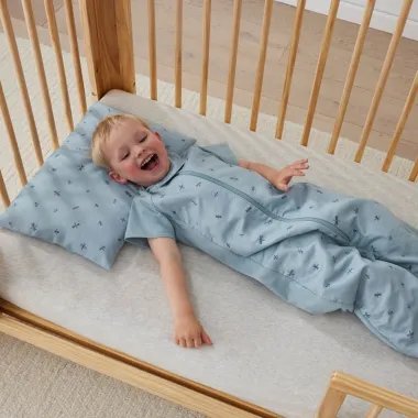 ergoPouch zils bērnu spilvens Dragonflies - Lapute.lt