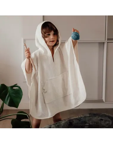 Brūns pončo bērniem 2-6 gadi - Lapute.lt