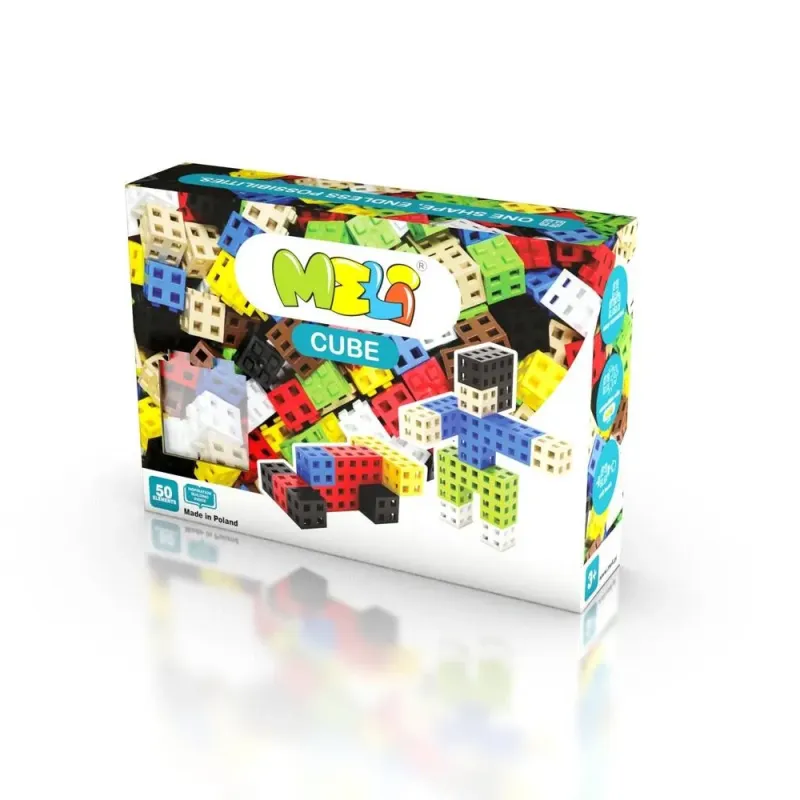 Meli Cube konstruktors (50 gab.)