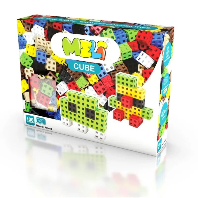 Meli Cube konstruktorius (100 el.)