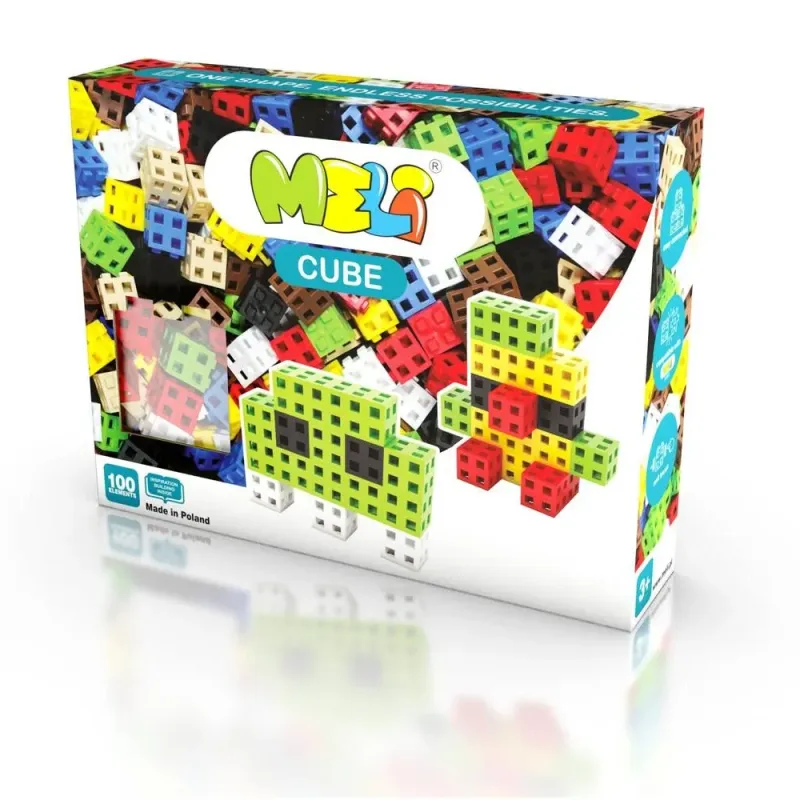 Meli Cube konstruktors (100 gab.)