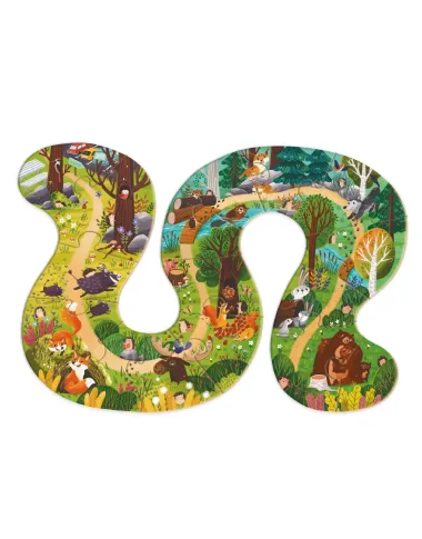 Dodo dėlionė Kas gyvena miške? (16 det.)