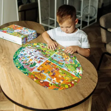 Dodo puzle bērniem Gadi (100 gabali)- Puzles bērniem no 5 gadiem - Lapute.lt