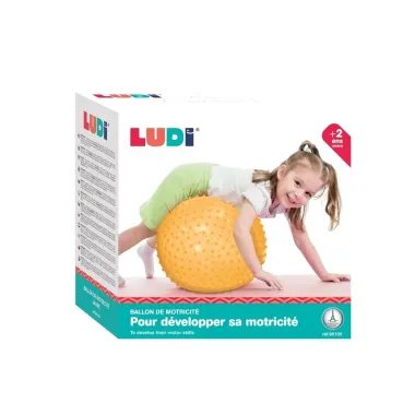 Ludi mankštos kamuolys (45 cm) ir pakuotė