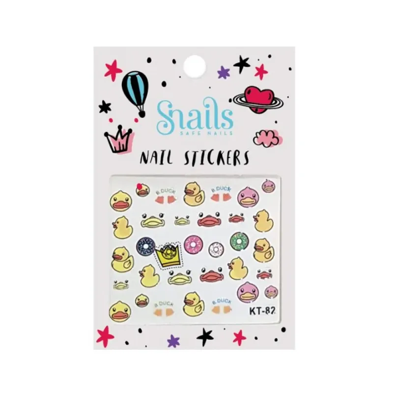 Gliemeži bērnu nagu uzlīmes Pīlēni