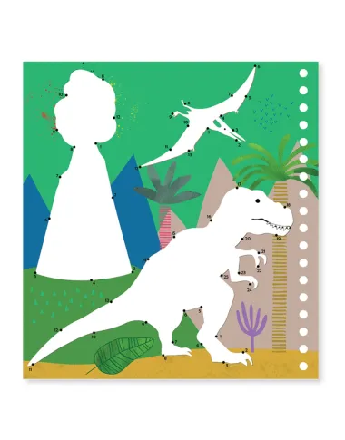 Burvju aktivitāšu grāmata Dinozauri - Lapute.lt