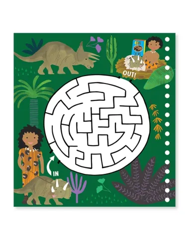 Magiška užduočių knygutė Dinozaurai