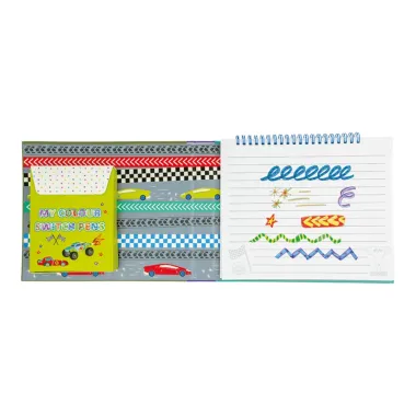 Zīmēšanas komplekts ar burvju marķieriem Mašīnas - Lapute.lt