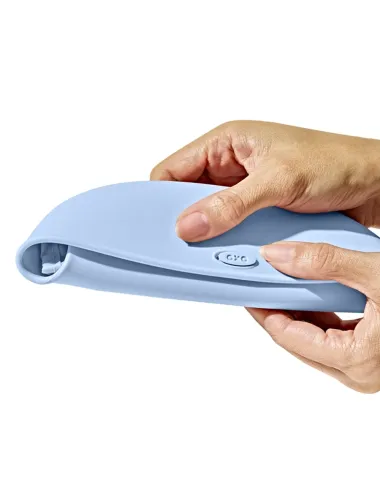 OXO silikona priekšautiņš ar kabatu, zils