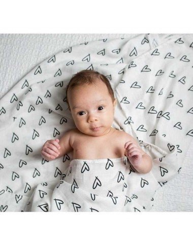 Lulujo bambuko medvinės pledas kūdikiui - Prekės kūdikiams