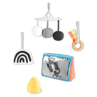 Skip Hop lavinamasis kilimėlis kūdikiams - visi priedai